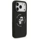 Karl Lagerfeld Silicone Karl&Choupette Ring MagSafe vāciņš iPhone 18 Pro Max / 17 Pro Max, melns