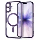 Tech-Protect MagFlex vāciņš Apple iPhone 17, caurspīdīgs / violets