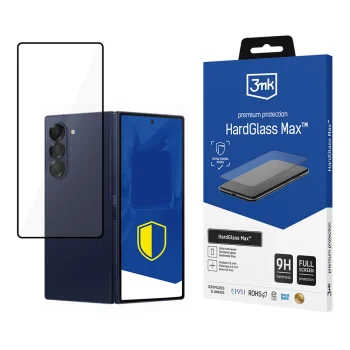 3mk HardGlass Max aizsargstikls Samsung Galaxy Z Fold 6 (priekšējais), melns