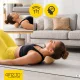 4FIZJO dubultā korķa masāžas bumba 16 cm, brūna