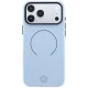 Mercedes Leather 3D MagSafe vāciņš iPhone 18 Pro Max / 17 Pro Max, zils
