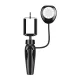 APEXEL Mini Statīvs Telefonam + Pastāvīgās Dienas Gaisma LED | Tripod with LED Light Photo Video
