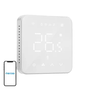 Meross MTS200HK(EU) viedais Wi-Fi termostats elektriskajai grīdas apsildei