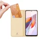Dux Ducis Skin Pro atverams vāciņš maciņš grāmatiņa Xiaomi Redmi 12C / 11A / Poco C55, zelta