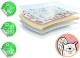 Divpusējs sarullējams bērnu paklājs Nukido NK-342 | Kids Roll-up Foam Mat