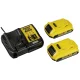 Akumulatora triecienskrūvgriezis DeWalt DCF809D2T-QW 18V, 2x 2.0 Ah