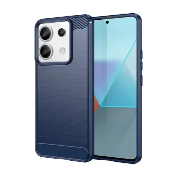 Vāciņš Carbon Case priekš Xiaomi Redmi Note 13 Pro, zils