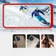 Vāciņš Hybrid Armor Clear 3 in 1 Samsung Galaxy A13 5G, sarkans