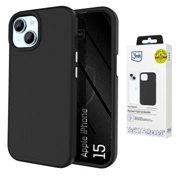 3mk Fortis MagCase vāciņš Apple iPhone 15 ar MagSafe, melns