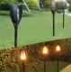 Solārā dārza lampa-lāpa 23559, 12 LED, ar liesmas efektu, 51 cm