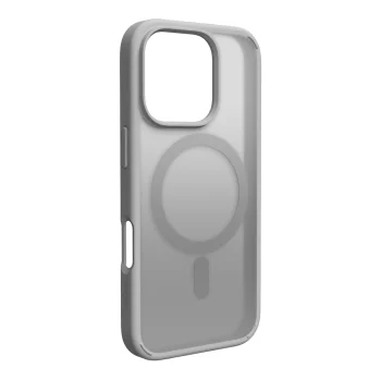 Puro Gradient MagSafe silikona vāciņš iPhone 16 Pro Max, sudraba