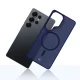 3mk Smoke MagCase vāciņš Samsung Galaxy S25 Ultra, zils caurspīdīgs