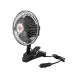 LTC 12V 6\" Automašīnas ventilators ar klipsi un regulēšanu