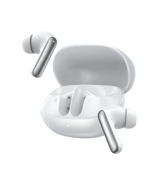 Bezvadu austiņas QCY MeloBuds N20 ANC Bluetooth 6.0, baltas