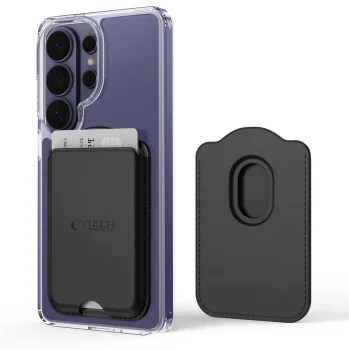 Tech-Protect CH02 MagWallet MagSafe magnētiskais karšu maks telefonam - Melns