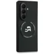 Karl Lagerfeld Karl&Choupette Logo MagSafe vāciņš Samsung Galaxy Z Fold 7, melns
