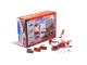 Bērnu Rotaļu Kravas Transporta Lidmašīna Transporteris + 3 Ugunsdzēsēju Mašīnas | Kids Toy Transport Cargo...