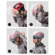 Rockbros 20001BK velo ķiveres lietus pārsegs, melns
