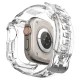 Spigen Rugged Armor Pro vāciņš ar siksniņu Apple Watch Ultra 49mm, caurspīdīgs