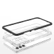 Hybrid Armor Clear 3in1 vāciņš Samsung Galaxy A73 telefonam, melns
