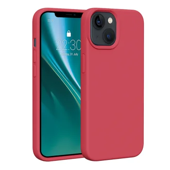 Etteri Silicone Case vāciņš Apple iPhone 14, aveņu krāsā