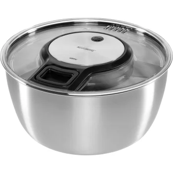 Salātu žāvētājs Gefu Speedwing 5 l, sudraba / melns