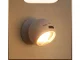 Bezvadu LED COB lampa ar kustības sensoru un magnētu, balta