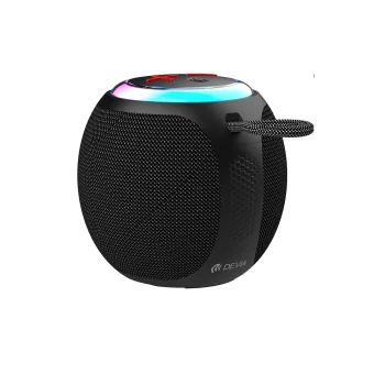 Devia EM505 Sound Lite1 pārnēsājamais Bluetooth skaļrunis, melns