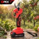 Akumulatora zaru šķēres OPEX TOOLS OPX28029, 21V, 25 mm, ar 2 akumulatoriem un koferi