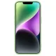 Nillkin CamShield Silky Silicone vāciņš priekš iPhone 14 Plus ar kameras aizsegu, zaļš