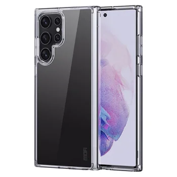 Samsung Galaxy S23 Ultra (SM-S918) Slim TPU Case Cover, Transparent | Caurspīdīgs Silikona Vāciņš Maciņš Apvalks...