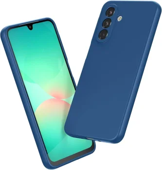 Samsung Galaxy S26 (SM-S942B/DS) Matt Silicone Color Case Cover, Blue | Silikona Vāciņš Maciņš Apvalks Bampers