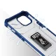 Vāciņš iPhone 12 mini ar gredzenu un statīvu Crystal Ring Case, zils