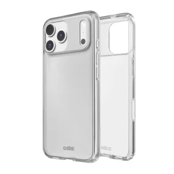 SBS Skinny Cover vāciņš iPhone 17 Pro Max tālrunim, caurspīdīgs