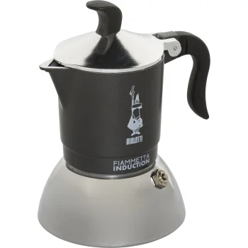 Bialetti Fiammetta Induction espresso kafijas automāts, 2 tasītes, pelēks