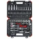 GEDORE red muciņu atslēgu komplekts 1/4\" un 1/2\", 94 gab. R46003094