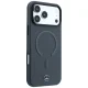 Mercedes Leather 3D MagSafe vāciņš iPhone 18 Pro / 17 Pro, antracīta