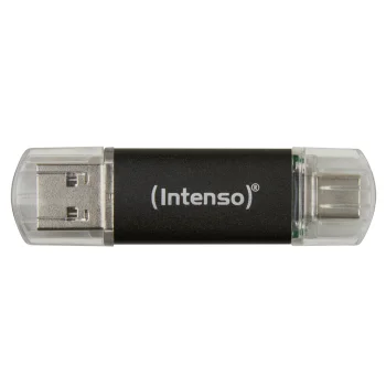 USB zibatmiņa Intenso Twist Line 512GB USB 3.2 Gen 1 (USB-C / USB-A), antracīta
