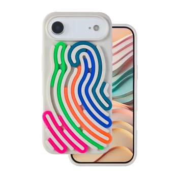 TFO DIY Snake vāciņš iPhone 17 Air 6,6", bēšs