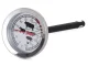 Gaļas termometrs ar zondi, 0-120°C, sudraba