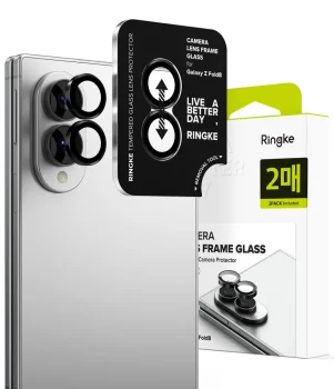 Ringke kameras aizsargstikls Samsung Galaxy Z Fold 8, 2 gab., melns