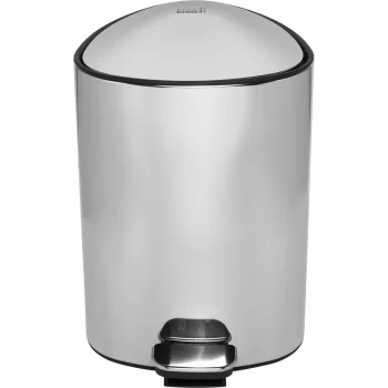 Joseph Joseph EasyStore Luxe 5L pedāļa atkritumu tvertne, sudraba