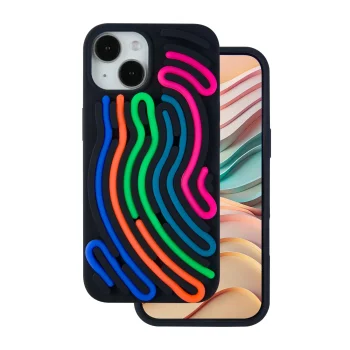 TFO DIY Snake vāciņš priekš iPhone 15 6,1", melns