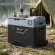 4Fizjo Mountain Goat Xtreme 47.3L kompresora ledusskapis, melns/pelēks