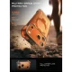 Supcase UB Grip Mag MagSafe vāciņš iPhone 18 Pro / 17 Pro, Coral / Orange