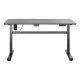 Ergo Office ER-434 Elektriski regulējams galds, 140x60cm, pelēks