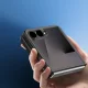 Dux Ducis Aimo vāciņš Samsung Galaxy Z Flip 8, melns