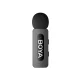 Bezvadu mikrofons BOYA BY-V10 V2.0, 2.4 GHz, USB-C, melns