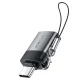 USB-C pāreja Acefast J7 USB-A uz USB-C, pelēka