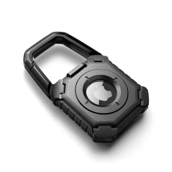 Tech-Protect Kevlar aizsargmaciņš Apple AirTag 1/2, Melns